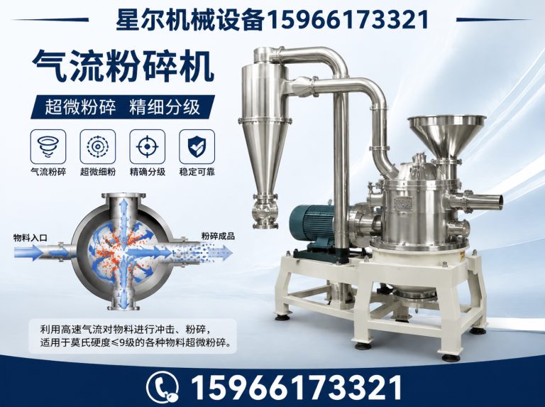 昌乐县气流粉碎机展示图